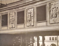 Płaskorzeźby Józefa Gosławskiego na gmachu Sejmu