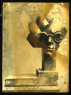 Józef Gosławski - autokarykatura, ok. 1932/33