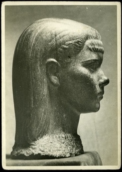 Józef Gosławski - Głowa dziewczynki, 1939 (2)