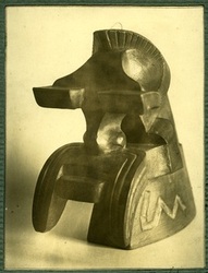 Józef Gosławski - karykatura Józefa Piłsudskiego i Kasztanki, ok. 1932