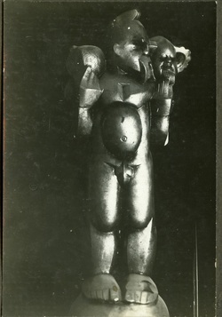 Józef Gosławski - karykatura Józefa Piłsudskiego (Dobry Pasterz), ok. 1932/33