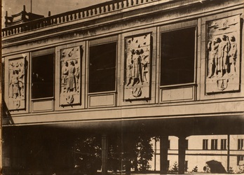 Józef Gosławski - płaskorzeźby dla gmachu Rady Państwa, 1956