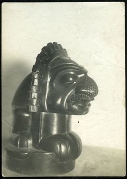 Józef Gosławski - karykatura Henryka Uziembły, ok. 1930-31