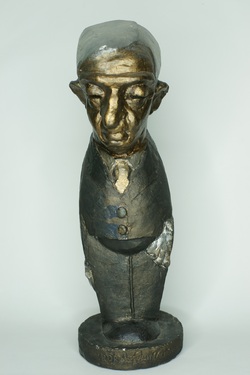 Józef Gosławski - karykatura doktora Kazimierza Żulińskiego, 1932